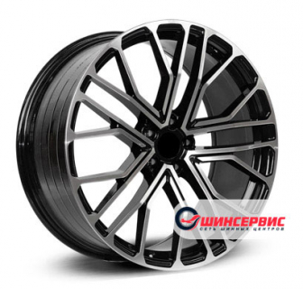 RST R2103FF 21.0 / 9.5J PCD 5x112.00 ET 31.00 ЦО 66.60 Литой / Черный с полированной лицевой поверхностью