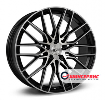 NEO 211FF 21.0 / 9.5J PCD 5x114.30 ET 40.00 ЦО 64.10 Литой / Черный матовый с полированной лицевой поверхностью