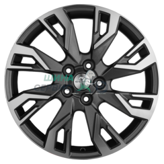 7x18/5x110 ET35 D67,1 KHW1809 (Dongfeng 580/DFSK 500) Gray-FP