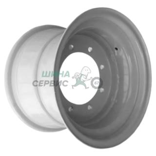 24x22,5/8x275 ET0 D221 Silver (240561) 10 700 кг при 40 км/ч