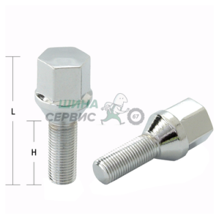 Болт M14x1,5 (62/ 35) hex17 конус CH (КИТАЙ) 984