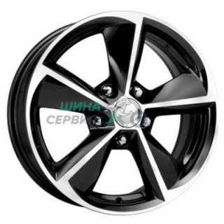 6,5x16/5x112 ET50 D57,1 КС681 Алмаз черный