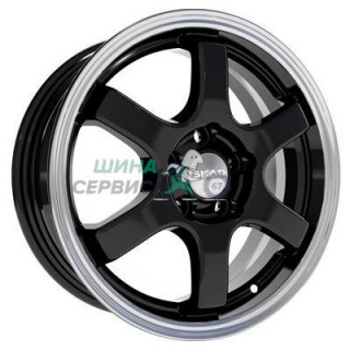 6x15/4x98 ET38 D58,6 Киото Антрацит-алмаз (АРС 014 black)