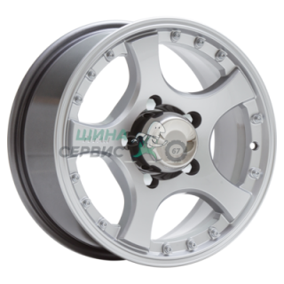 Скад 7x16/5x139,7 ET20 D109,7 Титан черный
