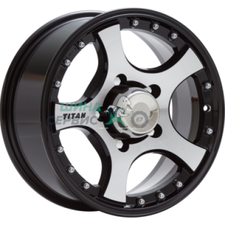 7x16/5x139,7 ET35 D109,5 Титан Алмаз