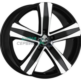 7,5x17/5x120 ET55 D65,1 Stone 5 W Black mirror