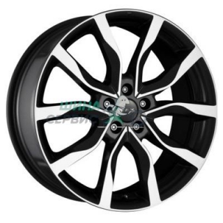 9x18/5x130 ET50 D71,6 Koln Black mirror