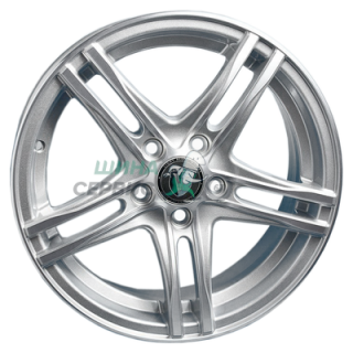 6x15/5x100 ET38 D57,1 1505 Silver