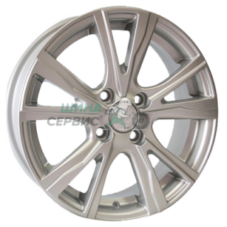 6x15/4x100 ET45 D60,1 574 Silver