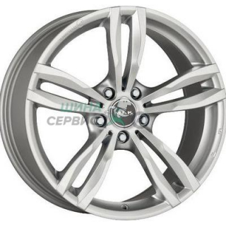 8x18/5x120 ET52 D72,6 Luft Silver