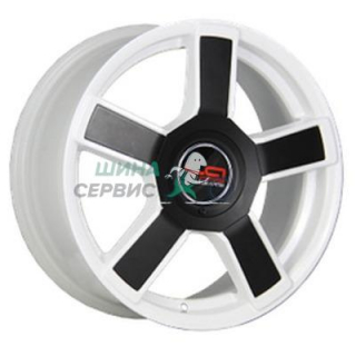 7,5x18/4x108 ET29 D65,1 Concept-PG532 White + Black inserts