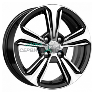 6x15/4x100 ET46 D54,1 КС777 Алмаз черный