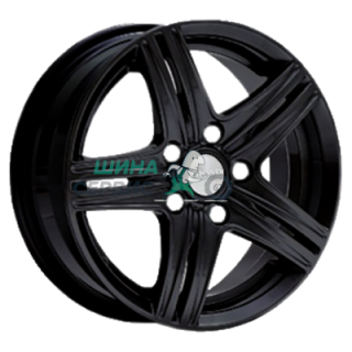 Скад 6x15/5x100 ET40 D57,1 City Черный бархат