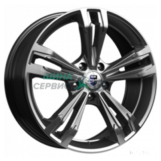 7x18/5x114,3 ET40 D66,1 Каррера (КС655) Дарк платинум