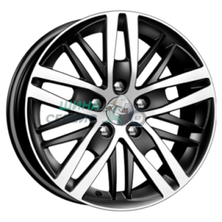 K&K 7x16/5x112 ET40 D66,6 Fencer (КС730) Алмаз черный