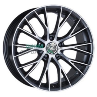 9,5x20/5x112 ET35 D76 Munchen Gun Metallic Mirror Face