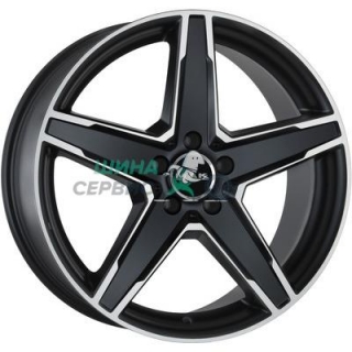 9x18/5x112 ET35 D66,6 Stern Ice Black