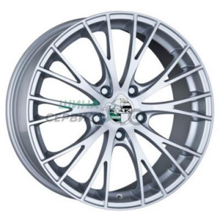 8x18/5x112 ET28 D66,45 Rennen Silver