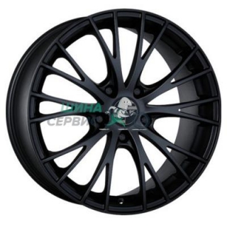 9x18/5x112 ET21 D66,45 Rennen Matt Black