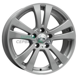 6x16/5x112 ET54 D66,5 DH Polar Silver
