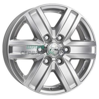 7x17/6x114,3 ET22 D66,1 Transporter 6 Polar Silver