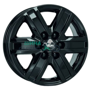 7x17/6x139,7 ET57 D92,3 Transporter 6 Diamond Black