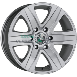 MAK 8,5x20/6x139,7 ET30 D100,1 Stone 6 Silver