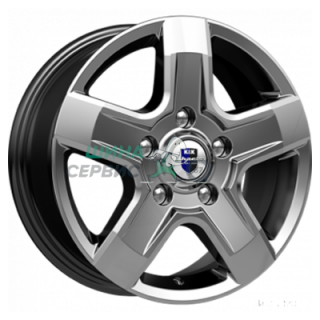 6,5x16/5x130 ET50 D78,1 Эллада (КС746) Дарк платинум