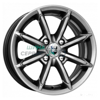 6x14/4x98 ET30 D58,6 Sportline (КС603) Дарк платинум