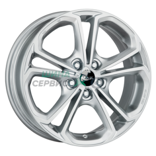 7x17/5x112 ET42 D76 Hessen Silver
