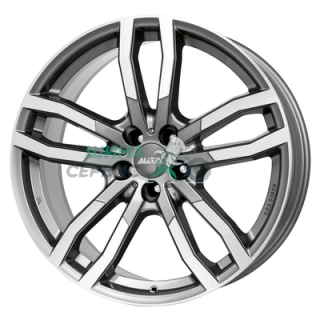 9,5x21/5x112 ET22 D66,5 DriveX Metal Grey Front Polished