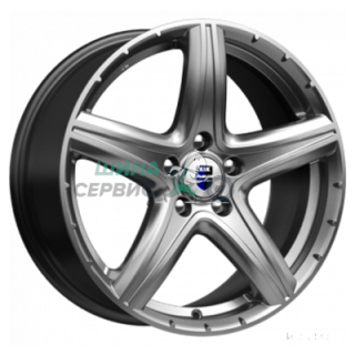 K&K 7,5x17/5x108 ET35 D67,1 Барракуда (КС567) Дарк платинум