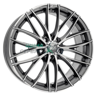 8x17/5x112 ET35 D75 Italia 150 Matt Dark Graphite Diamond Cut