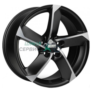 Fondmetal 6,5x17/5x114,3 ET46 D67,2 7900 Matt Black Machined