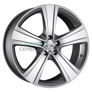 8,5x19/5x127 ET35 D71,6 Fuoco 5 Hyper Silver