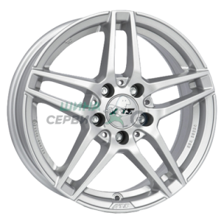 7,5x17/5x112 ET40 D66,5 Mizar Polar Silver