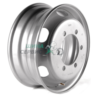 6,75x17,5/6x205 ET122 D161 M18DS32 Silver