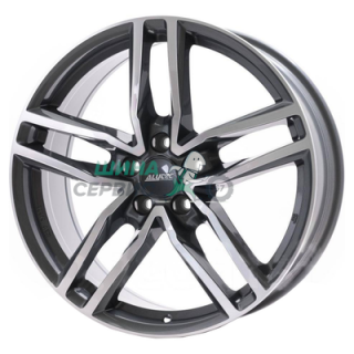 8x19/5x112 ET45 D70,1 Ikenu Graphite front polished