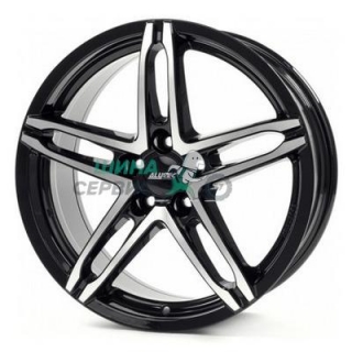 7,5x17/5x112 ET45 D66,5 Ikenu Diamant black front polished