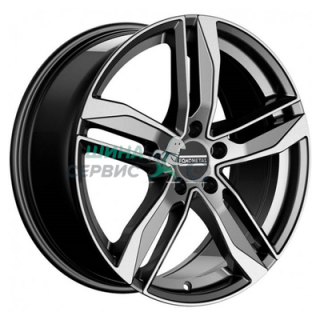 Fondmetal 8x18/5x112 ET40 D66,5 Hexis Gloss Black Machined