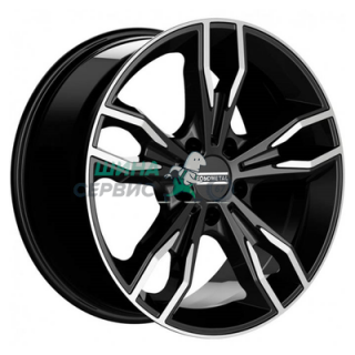 Fondmetal 8x18/5x112 ET51 D66,5 Alke Gloss Black Machined