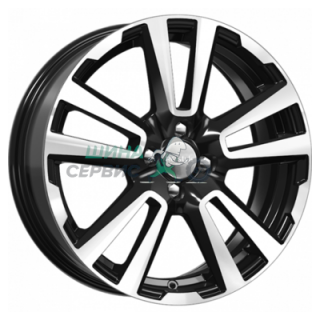 6,5x17/4x100 ET41 D60,1 КС874 Алмаз черный