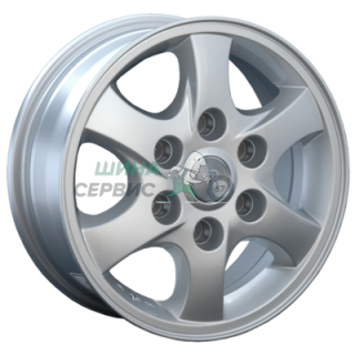 6x15/6x139,7 ET30 D106,1 TY91 Sil (конус, C570)