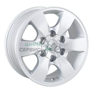 7,5x17/6x139,7 ET25 D106,1 TY63 Sil (пш)