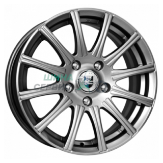 5,5x14/5x100 ET38 D57,1 Сиеста (КС475) Алмаз черный