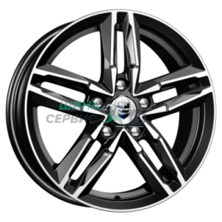 K&K 6x16/5x112 ET46 D66,6 Sayan-оригинал (КС731) Алмаз черный