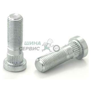 Шпилька M12x1,25 (42/ 23) цинк (КИТАЙ) JN-821SZ