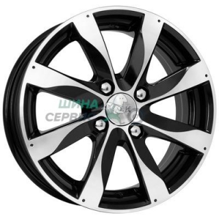 5,5x14/4x100 ET39 D56,6 Джемини-оригинал (КС480) Алмаз черный