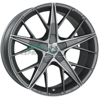 8,5x19/5x120 ET40 D79 Quaranta 5 Grigio Corsa Diamond Cut