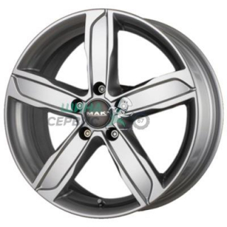 8x18/5x112 ET47 D66,45 Stadt Silver